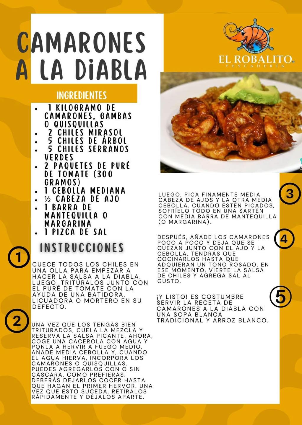 Receta de Mariscos 5